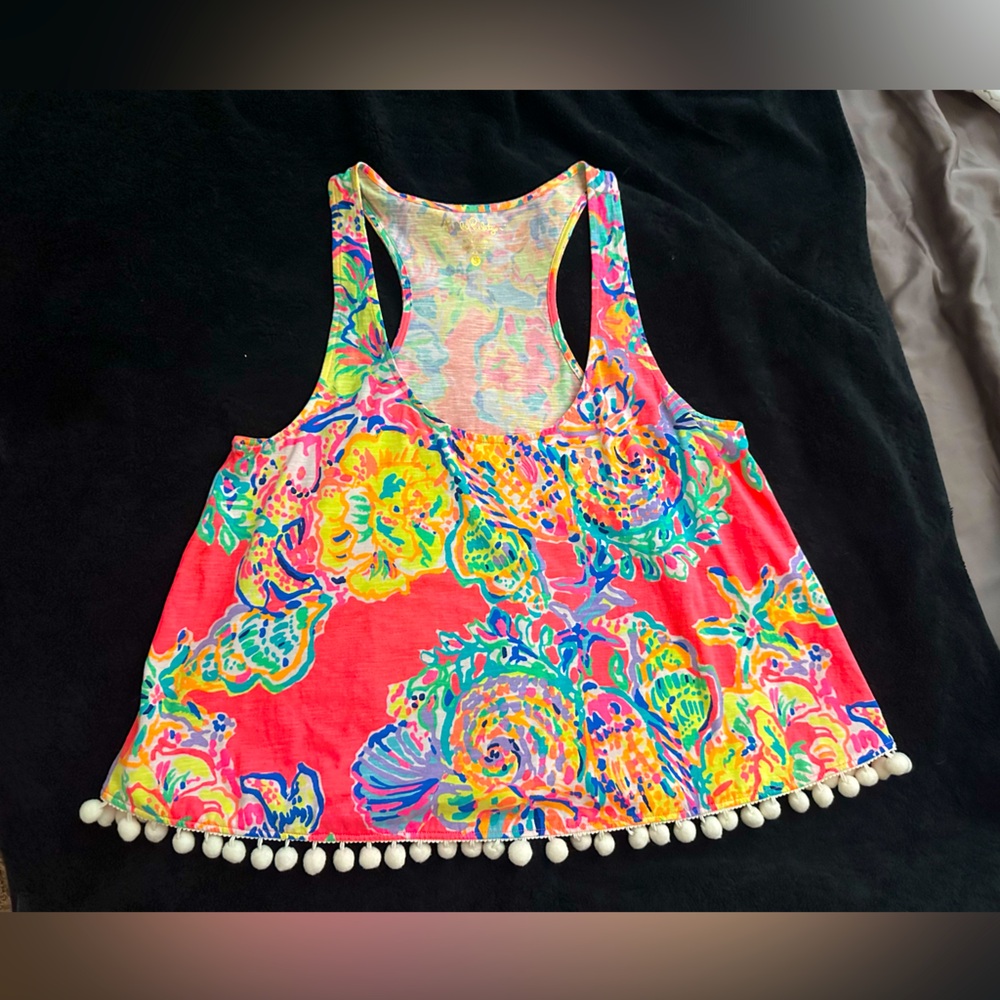 Small Lilly Pulitzer Island Seacret Shirley Top